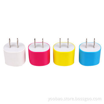 Adapter, available in white, red, blue and yellow